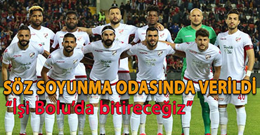İşte Boluspor işte Beşiktaş....