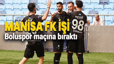 MANİSA FK LİGDE KALMA UMUTLARINI BOLUSPOR MAÇINA BIRAKTI