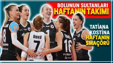 1. LİGDE HAFTANIN TAKIMI BOLU BELEDİYESPOR