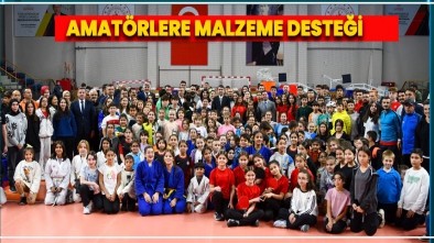 18 BRANŞTA, 78 ANTRENÖRE 313 KALEM, 4015 ADET SPOR MALZEMESİ