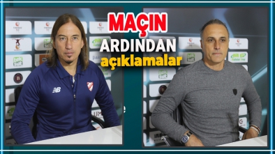 BANDIRMASPOR BOLUSPOR MAÇININ ARDINDAN TEKNİK AÇIKLAMALAR