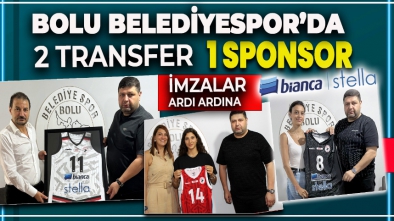 BOLU BELEDİYESPOR 3 İMZAYI DUYURDU. BİR SPONSOR, 2 TRANSFER