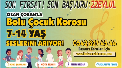 BOLU ÇOCUK KOROSU SESLERİNİ ARIYOR