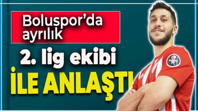 BOLUSPOR'DA BİR AYRILIK DAHA!