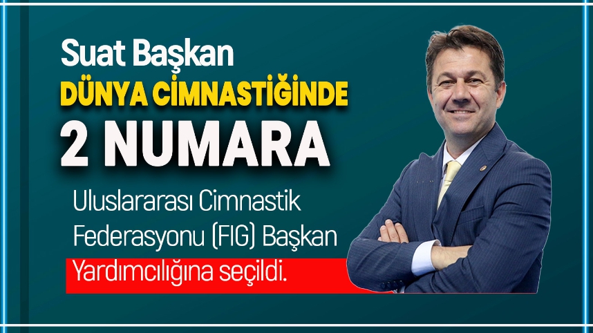 SUAT ÇELEN DÜNYA CİMNASTİĞİNDE 2 NUMARA