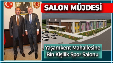 COŞKUNYÜREK BİN KİŞİLİK SPOR SALONU MÜJDESİNİ VERDİ