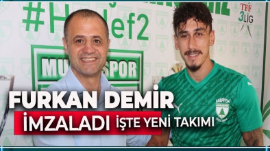 FURKAN DEMİR AYAĞININ TOZU İLE İMZALADI. İŞTE YENİ TAKIMI