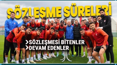 İŞTE BOLUSPOR'DA SÖZLEŞMESİ DEVAM EDENLER, SONA ERENLER