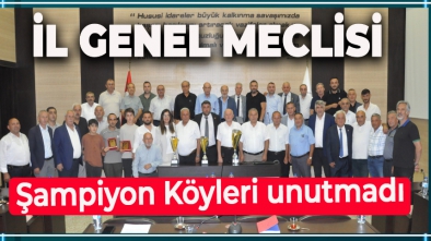 ŞAMPİYON KÖYLER 20'ŞER BİN TL İLE ÖDÜLLENDİRİLDİ