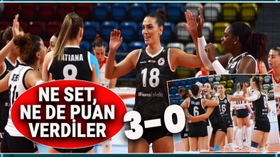 SULTANLAR TED KOLEJİNE PUANDA VERMEDİ, SETTE