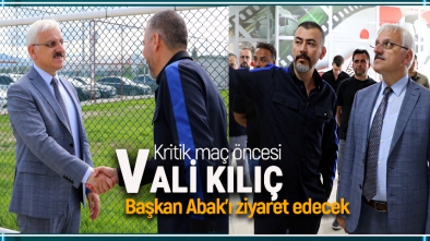 VALİ KILIÇ BOLUSPOR BAŞKANI SAVAŞ ABAK'I ZİYARET EDECEK