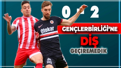 BOLUSPOR EVİNDE ÜZDÜ (0-2)