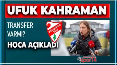 BOLUSPOR TRANSFER YAPACAK MI? HOCA AÇIKLADI