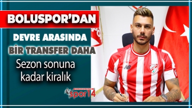 BOLUSPOR YENİ TRANSFERİ RESMEN AÇIKLADI